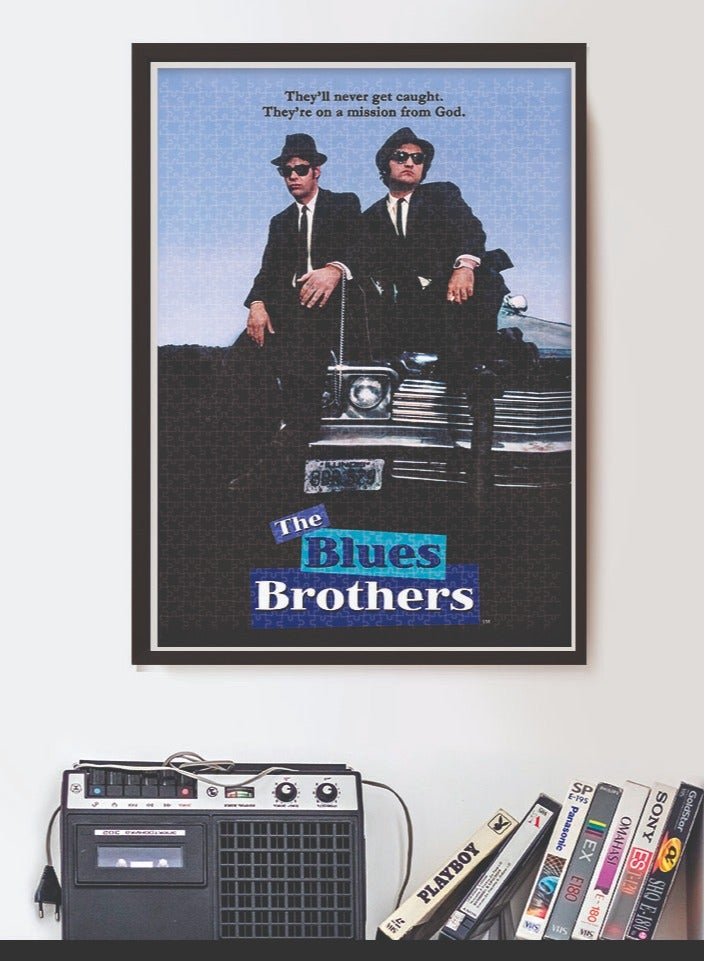 Clementoni Puzzle The Blues Brothers-Cult Movie 500 Pieces | Jigsaw Puzzle | Puzzle for Adults | Challenging Puzzle | Perfect for Stress Reliever and Puzzle Lovers | Made in Italy - Image 3