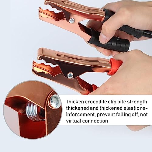 JUGTE Car Heavy Duty Booster Cables Auto Battery Booster 2 Meter Clamp to Start Dead Battery Auto Car Jumper Cables with Carry Bag - 1500 AMP - Image 3