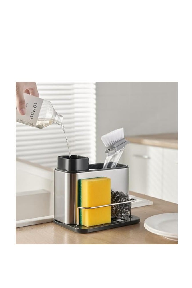 Dish Soap Pump Dispenser, Stainless Stee - Image 3