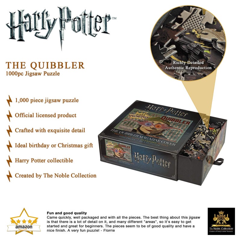 The Noble Collection Harry Potter Quibbler Magazine Cover Puzzle - Image 3