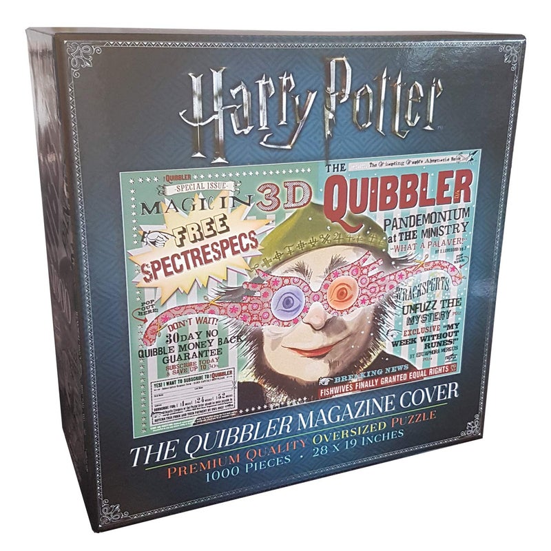 The Noble Collection Harry Potter Quibbler Magazine Cover Puzzle - Image 1