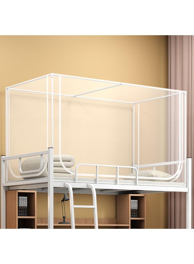 Bluejw Student Mosquito Net Upper And Lower Bunk Universal 0.9m Single Dormitory Dormitory Artifact Bed Curtain Shading Integrated Bracket Mosquito Net - Image 1