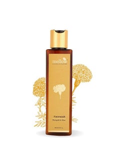MELLOW Herbals Ayurvedic Marigold & Mint Facewash (200Ml) ; Mint Aloe Vera & Honey Extracts ; For Soft Skin & Natural Glow ; Ayush Certified ; Gmo Paraben And Sulphate Free  - Image 2