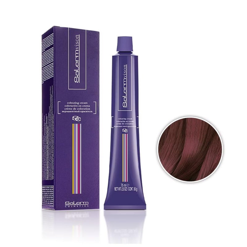 Salermvison Coloring Cream #6.6 Dark Reddish Blonde, 2.3 Ounce - Image 2