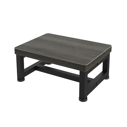 FYGUES FYGUES Step Stools for Adults Kids with Non-Slip Rubber Feet, Heavy Duty Wooden Stepping Stools with 500-LBS Capacity - Image 1