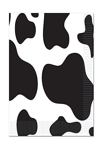 Beistle Cow Print And Design Beverage Napkins - Image 3