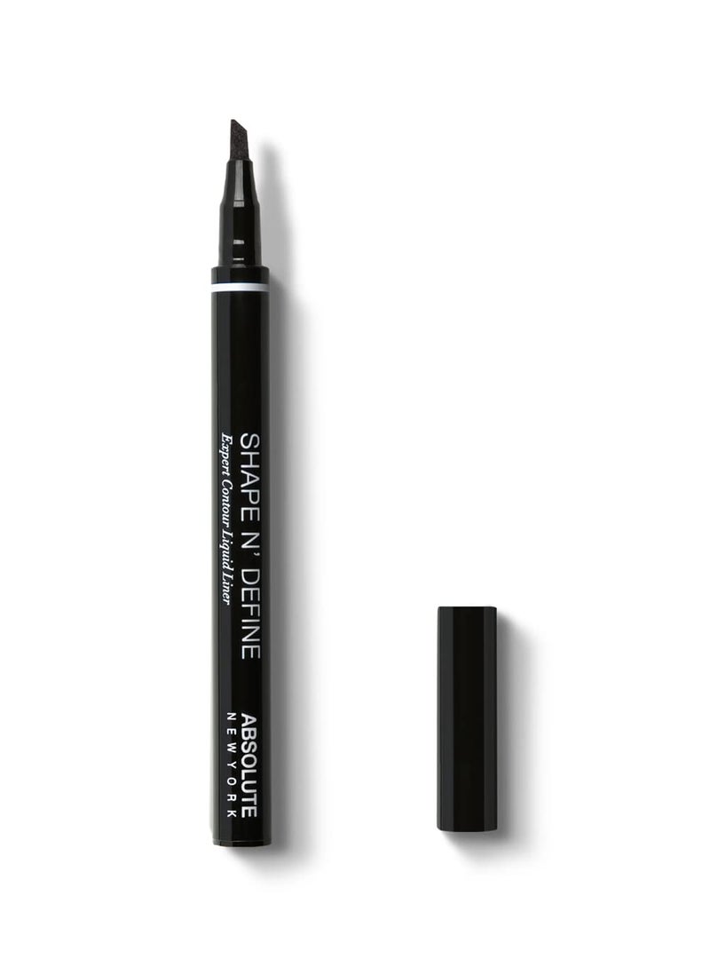 Absolute New York Shape N Define Super Slim Angled Tip Double Ended Liner