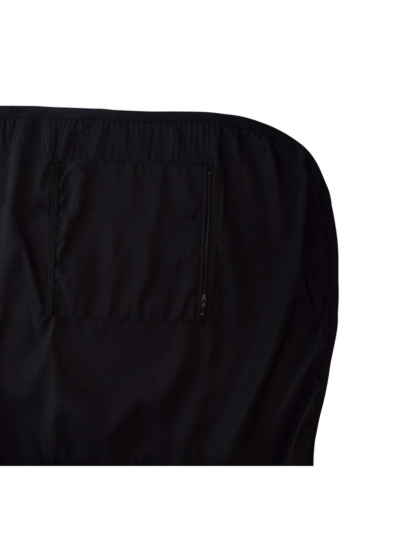 Betty Dain - Betty Dain Luminous Salon Stylist Apron, Classic Design, Bottom Zipper Pockets, Adjustable Neck Strap, Lightweight, Water-Resistant Poly Nylon Blend Repels Hair, Easy Care, Black - Image 1