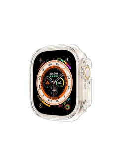 SHOPI 2 Pack Case for Apple Watch Ultra 49mm, [Touch Sensitive] [HD Clear] Slim Bumper [Full Protection] Cover for iWatch Ultra 49mm - Clear  - Image 2