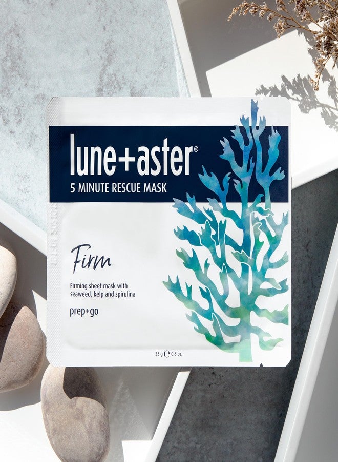 Lune+Aster 5 Minute Rescue Mask - Firm | Firming Sheet Mask with Seaweed, Kelp, and Spirulina. Made in Korea. - Image 5