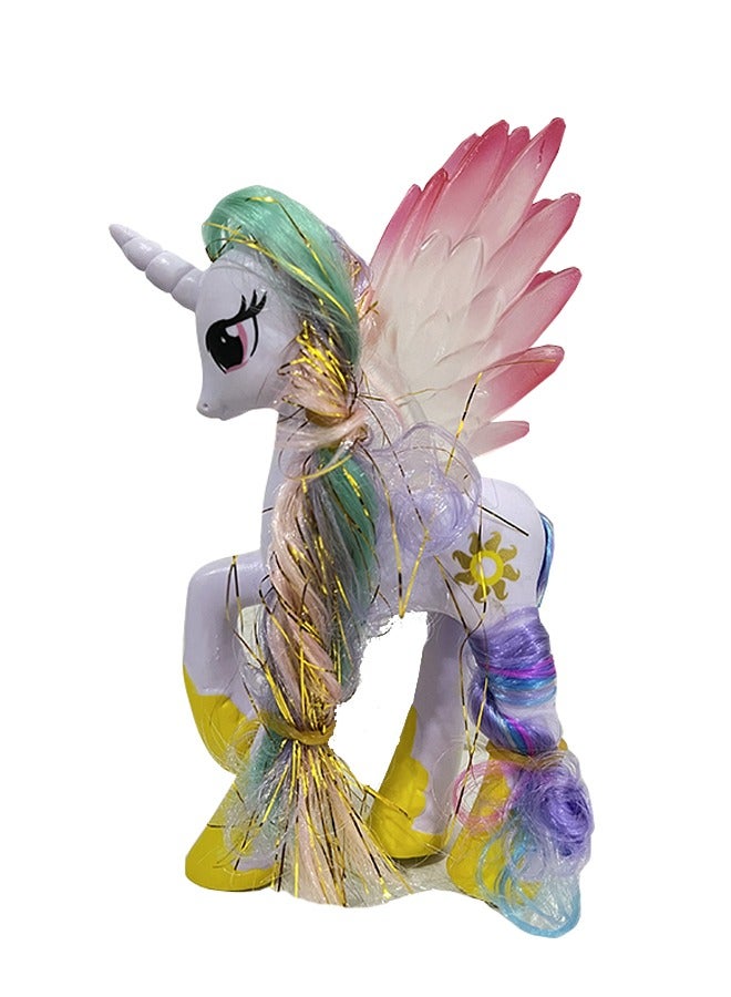 My Little Pony Princess Celestia Moon Figure Toy 14centimeter