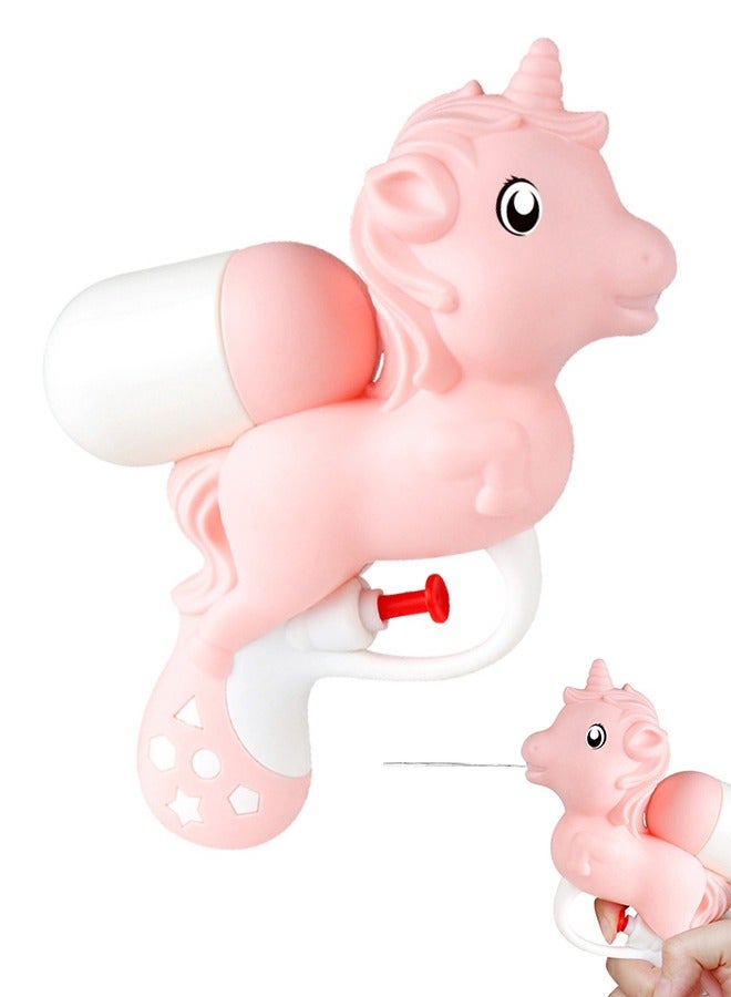 UETEEY Unicorn Squirt Water Guns for kids Cartoon Mini Squirt Pistol Water Guns for Kids Toddlers Summer Fighting Game and Unicorn Toy for Pool Outside Backyard Pool Beach Party  - Image 1