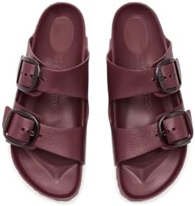 Birkenstock Women's Arizona Big Buckle EVA Slide Sandals - Zinfandel - Image 4