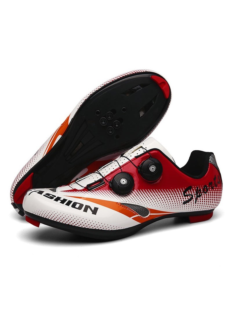 KUYING New Type of Road Lock Cycling Shoes Hard Sole Mountaineering Shoes Racing Sports Shoes 