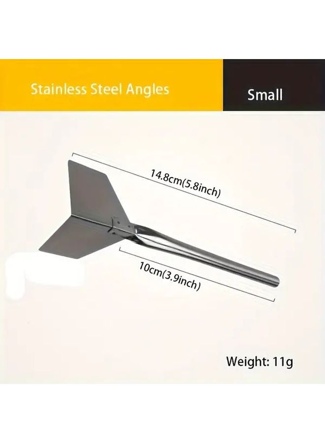 4pcs Premium Stainless Steel Corner Trowels for Concrete Drywall Plastering Brickwork - Image 5