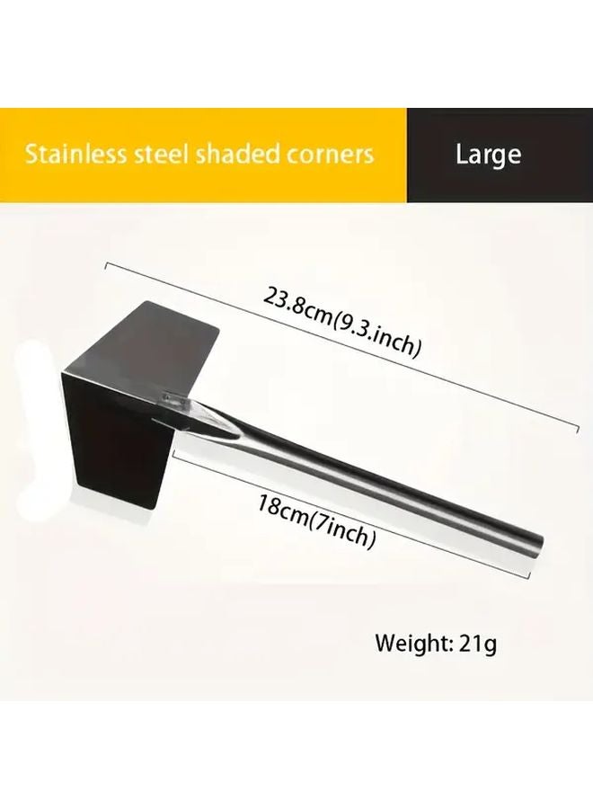 4pcs Premium Stainless Steel Corner Trowels for Concrete Drywall Plastering Brickwork - Image 4