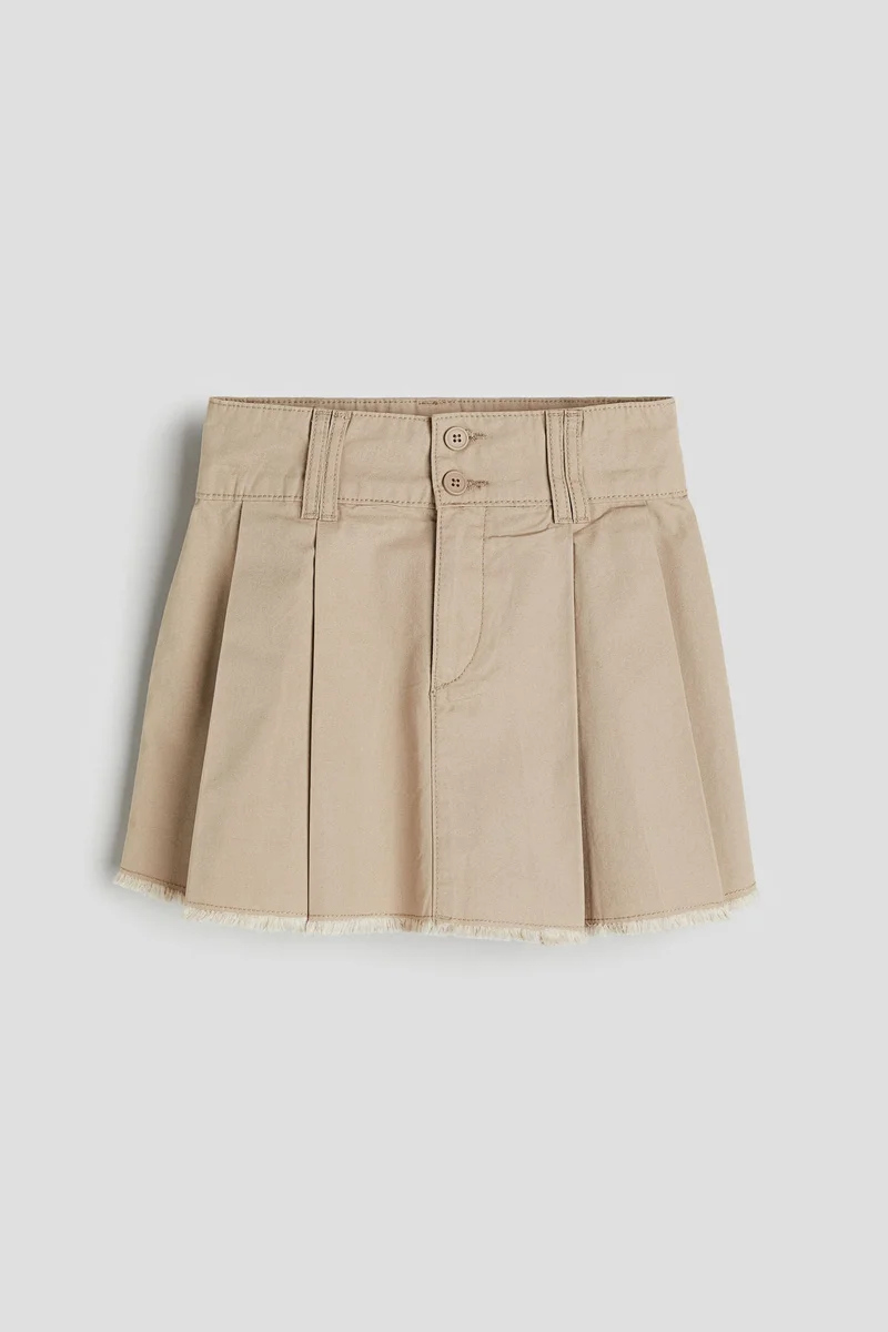 H&M Pleated High Waist Skirt