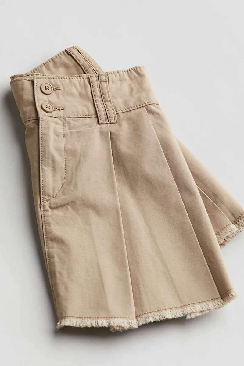 H&M Pleated High Waist Skirt