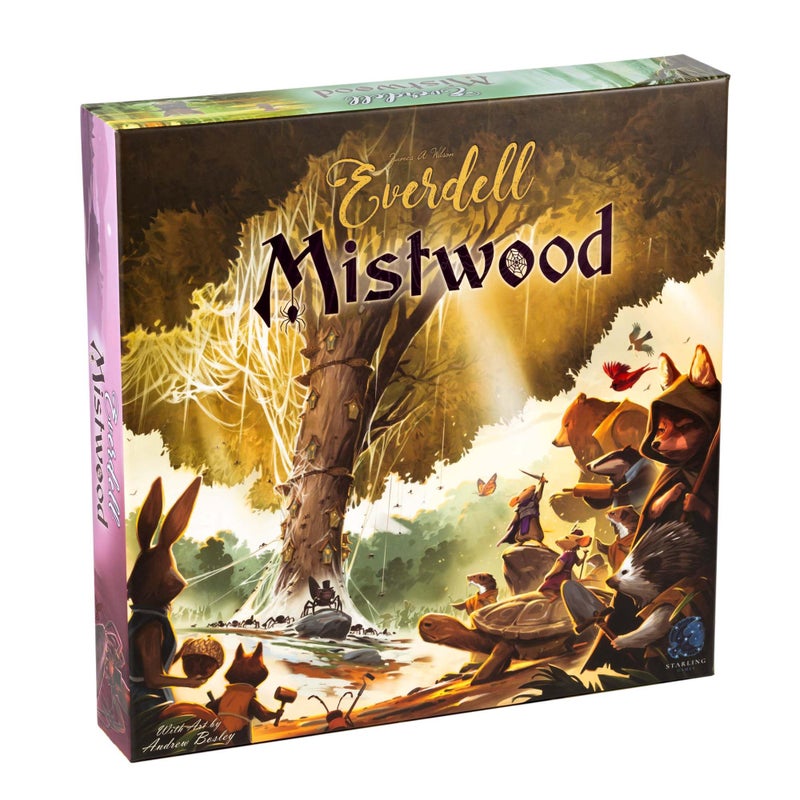 STARLING GAMES Everdell Mistwood Board Game Expansion Solo 2Player Mode Unique AI Villain New Critter Meeples Player Powers Compatible with Everdell Base Game Expansions - Image 3