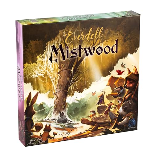 STARLING GAMES Everdell Mistwood Board Game Expansion Solo 2Player Mode Unique AI Villain New Critter Meeples Player Powers Compatible with Everdell Base Game Expansions - Image 1