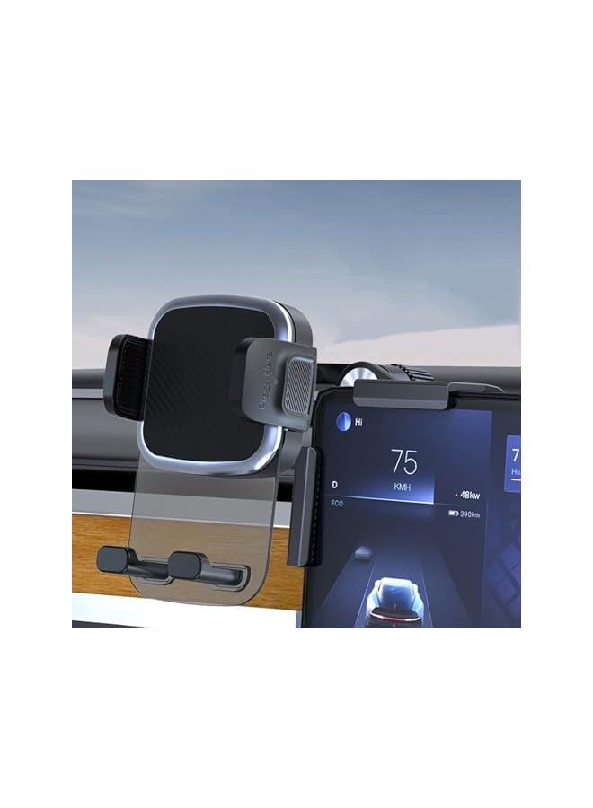 S-TOP Car phone holder fit forTeslaModel 3/Y, adjustable universal 360 ° rotatable car accessories, forTesla phone mount, compatible with most phones - Image 2