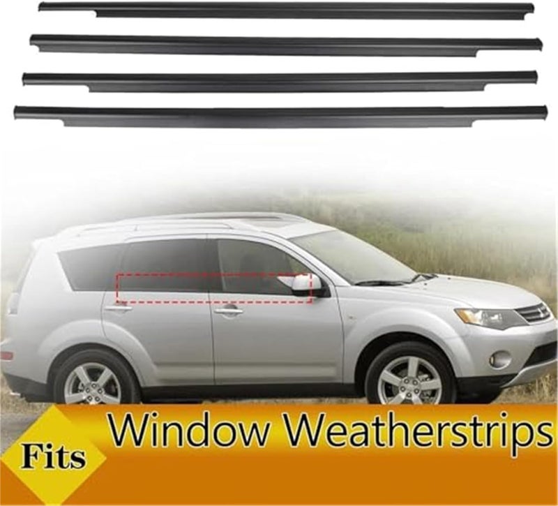 Vuzmode Car Window Door Seals for Outlander 2007-2012 - Image 3