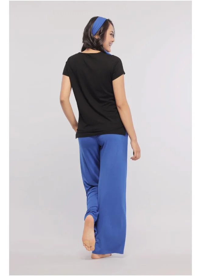 NeceSera True Blue Flared Lounge Pant
