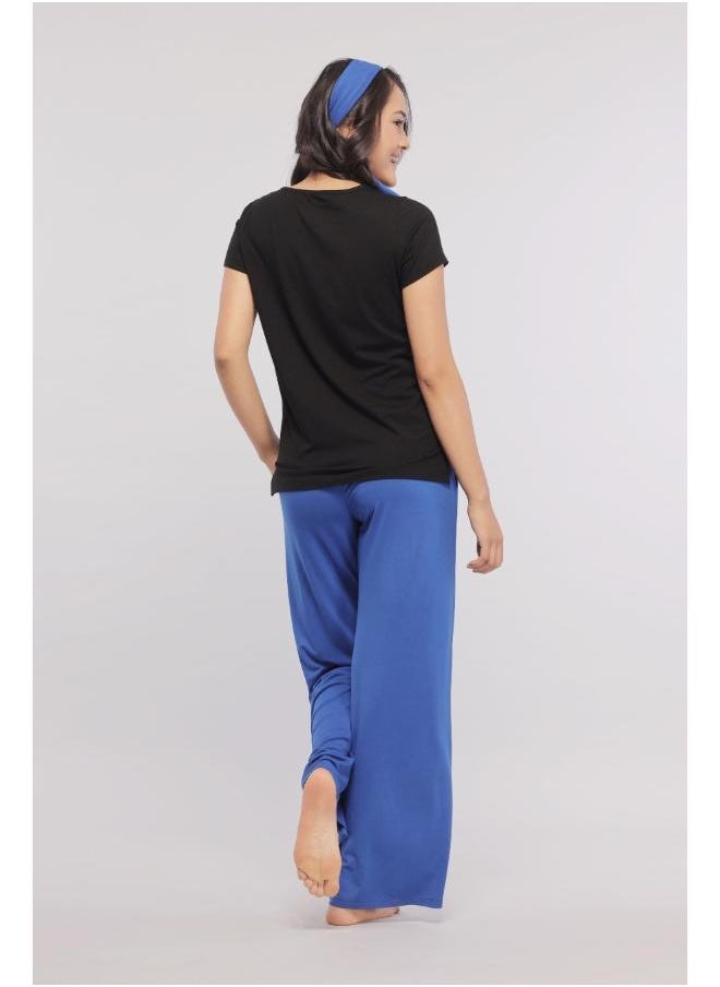 NeceSera True Blue Flared Lounge Pant  - Image 2