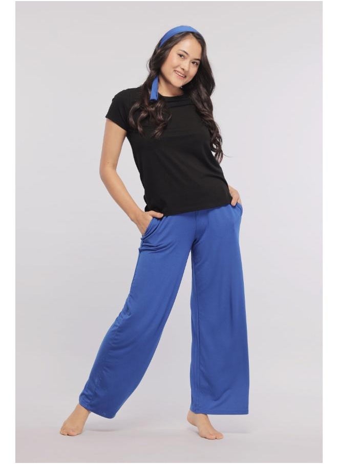 NeceSera True Blue Flared Lounge Pant  - Image 4