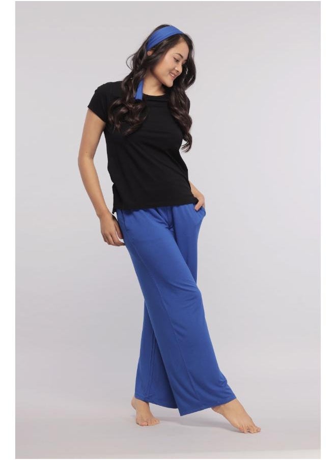 NeceSera True Blue Flared Lounge Pant  - Image 3