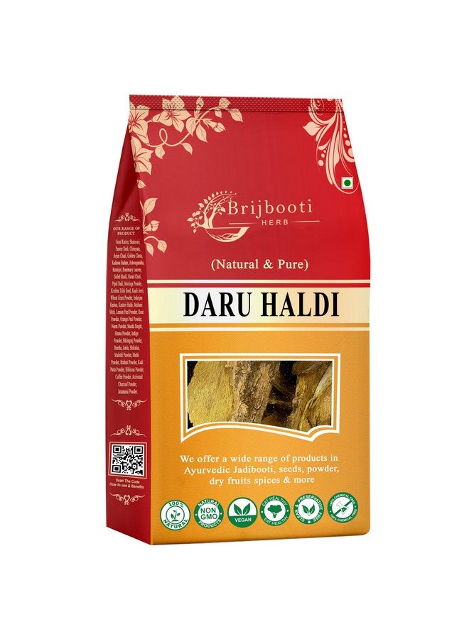BrijBooti Daru Haldi Bark - (100 Gm) | Berberis aristata | Indian Barberry Daru Haldi Chaal - Image 1