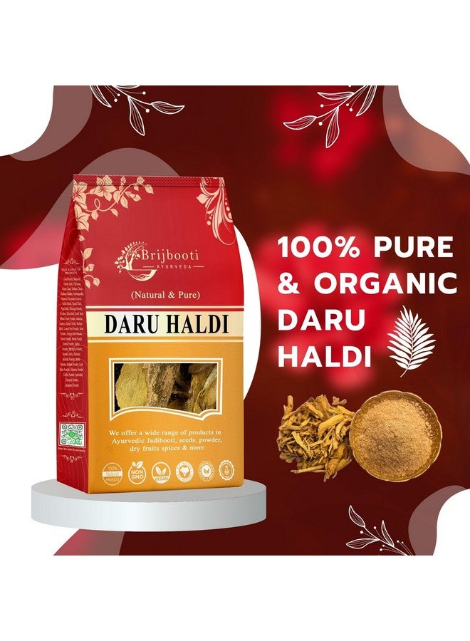 BrijBooti Daru Haldi Bark - (100 Gm) | Berberis aristata | Indian Barberry Daru Haldi Chaal - Image 5