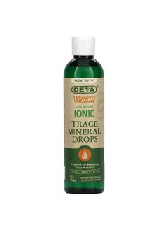 Deva Deva, Vegan Low Sodium Ionic Trace Mineral Drops , 8 fl oz (237 ml)  - Image 1