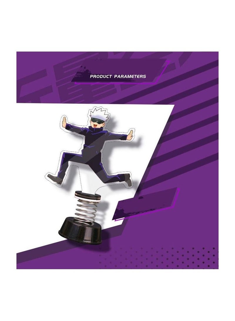 Jujutsu Kaisen Gojo Satoru Funny Standing Figure Anime Desk Display Stands Ornaments Shaking Shaking Acrylic Standing Plate  - Image 4