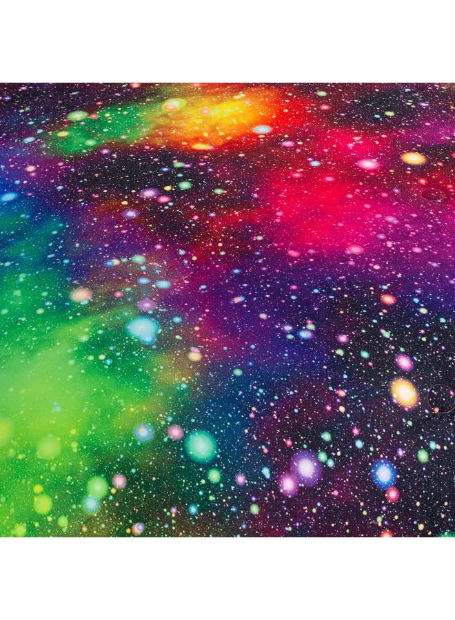 Tailor Shop Galaxy Comforter Set Colorful Outer Space Rainbow Bedding Set Twin for Girls Boys Kids Bedroom Decoration - Includes 1 Comforter 1 Pillowcase…… - Image 5