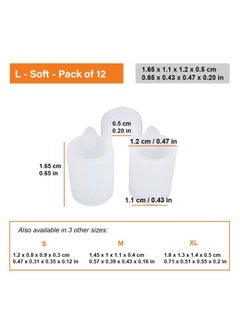 Mobi Lock Nose Vent Sinus Relief Dilator (Pack of 12 Large Size) Soft Vents - A Simple Solution for Nasal Snorers - Reusable Snoring Device to enjoy a peaceful night's sleep - by Mobi Lock  - Image 2