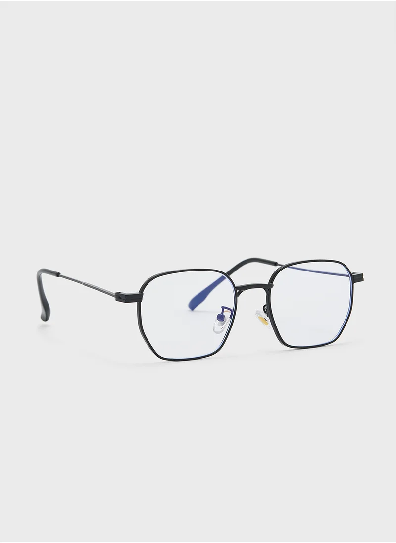 سفنتي فايف Square Aviator Optical Eyewear