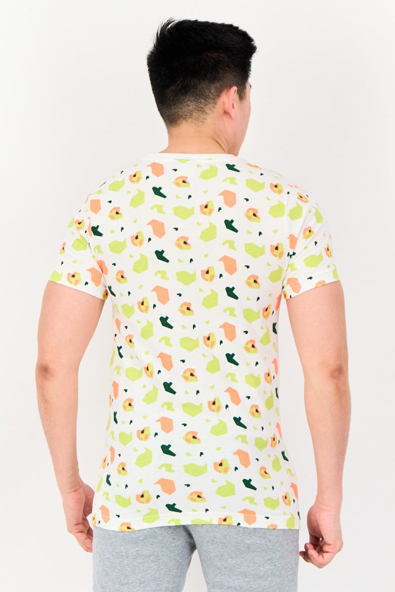 PUMA تي شيرت رياضي للرجال بأكمام قصيرة، فيت، خارجي، متعدد الألوان - Image 3