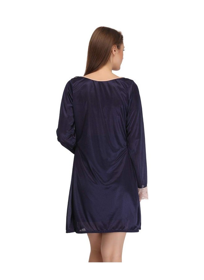 Clovia Satin, Maxi Women's Nightdress (Ns0799P08_XL_Blue_X-Large) - pzsku/Z5B67974C6D6FDB98FF37Z/45/_/1738305656/b03c89ff-6d43-4c7c-aabb-008df5799982