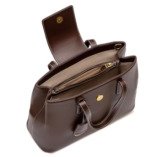 Miraggio Costa Satchel Handbags For Women | Top Handle Handbag For Women With Adjustable & Detachable Sling Strap - Image 2