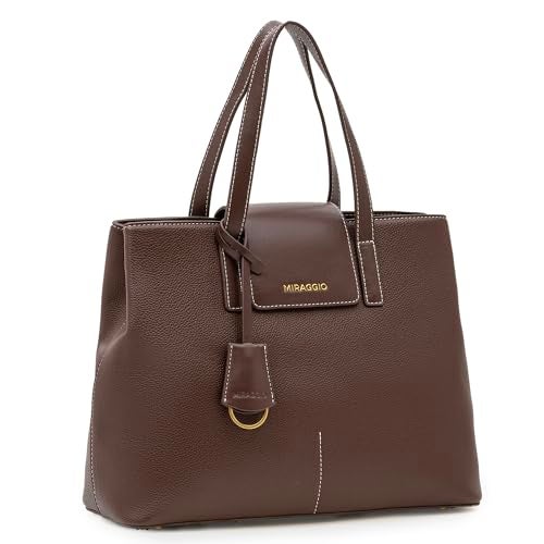Miraggio Costa Satchel Handbags For Women | Top Handle Handbag For Women With Adjustable & Detachable Sling Strap - Image 4