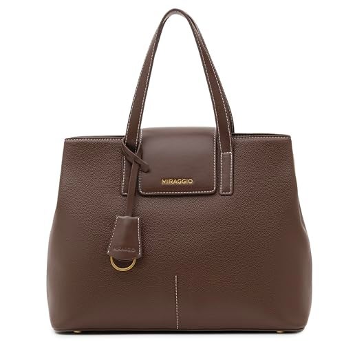 Miraggio Costa Satchel Handbags For Women | Top Handle Handbag For Women With Adjustable & Detachable Sling Strap - Image 3