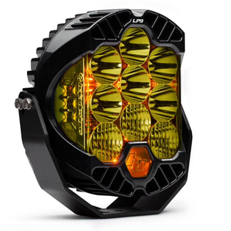 بودات إضاءة LED من باجا ديزاينز 320013 نمط كومبو قيادة أمبر LP9 برو سيريز