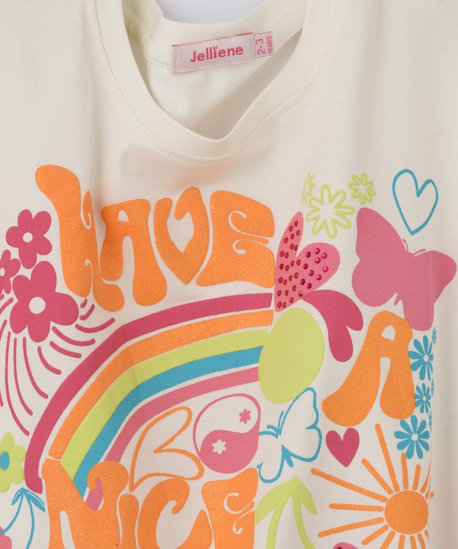 Jelliene GIRLS GRAPHIC T-SHIRT - Image 4