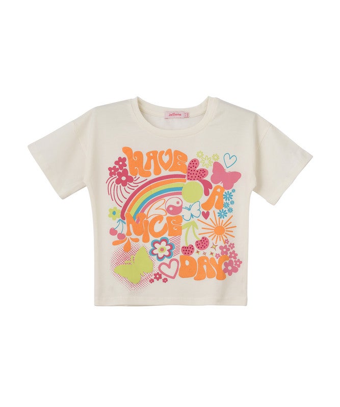 Jelliene GIRLS GRAPHIC T-SHIRT - Image 1