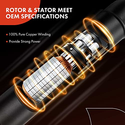 A-Premium Rear Power Lift Support Shock Strut Compatible with Audi Q8 2019-2021, SQ8 2020-2021, RS Q8 2000, 3.0L 4.0L, Replace# 4M8827851F, 4M8827851D - Image 2