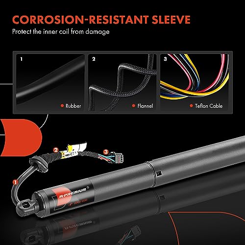 A-Premium Rear Power Lift Support Shock Strut Compatible with Audi Q8 2019-2021, SQ8 2020-2021, RS Q8 2000, 3.0L 4.0L, Replace# 4M8827851F, 4M8827851D - Image 4
