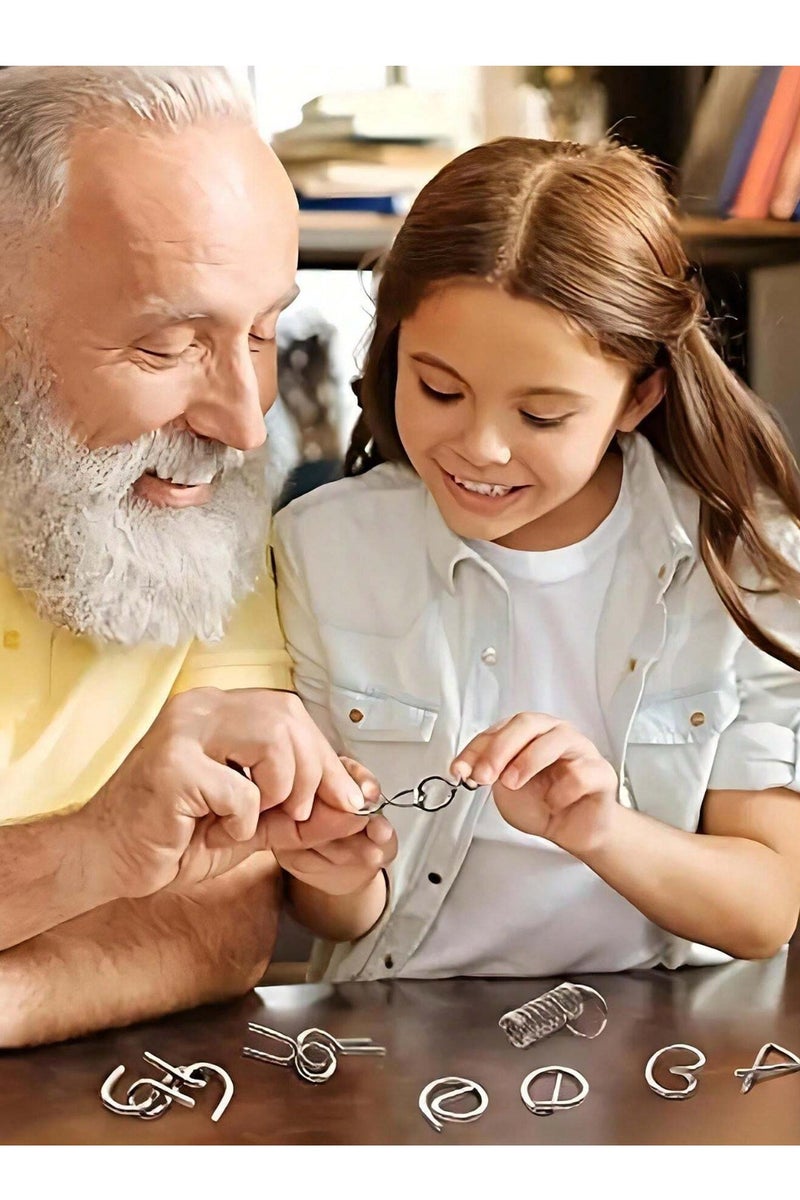 لعبة فك الاسلاك المعدنية ، لعبة فك الغاز ، العاب الغاز ، العاب فك الاشكال المعدنية ، لعبة فك الحدايد ، العاب فك الحديد عن بعض ، العاب افكار و تفكير و تسلية ، العاب تركيز و ذكا ، العاب احجية الفك و التركيب ، لعبة فك المعدن ، لعبه لغز احجيه  ، احاجي الألغاز ، العاب لغز فك الحدايد عن بعض و من ثم تركيبها ، العاب تحدي تناسب الكبار ، لعبة كبار مسلية ، العاب للبالغين للمناسبات و الفعاليات ، العاب تفك الحديدة و تركبها ، لعبة مميزة و مسليه للأذكياء ، الغاز اذكياء فك و تجميع ، لغز للذكي ، لعبة تناسب ان تكون هدية و بالإمكان استخدامها كهدية - لون اصفر - Image 4