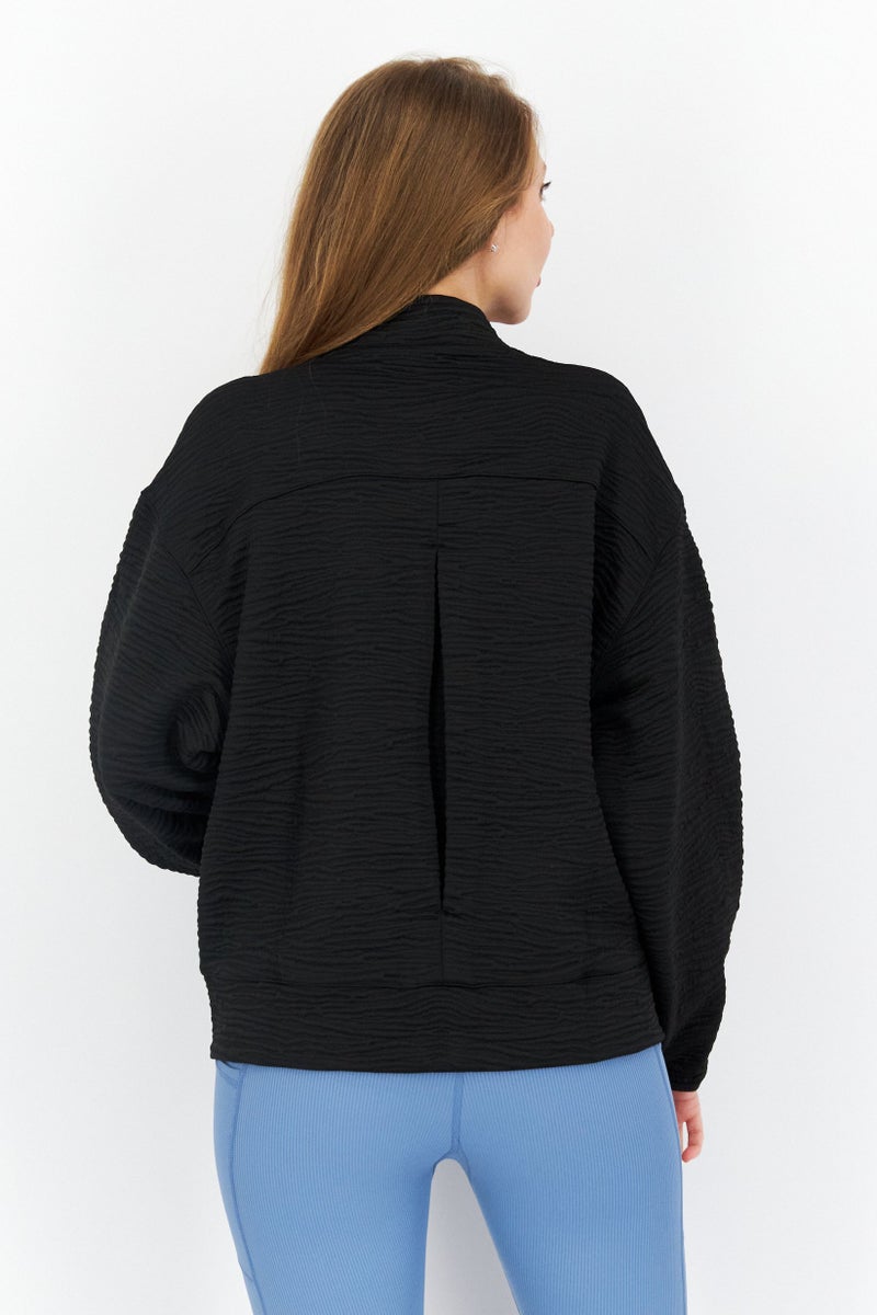 PUMA Women Sportswear Fit Long Sleeve Outdoor Bomber Jacket, Black - Image 2