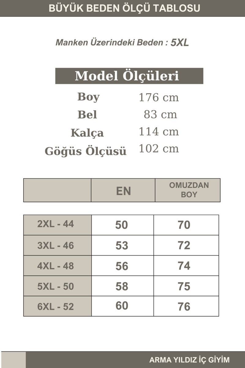 Arma Yıldız Green Plus Size Thick Strappy Women's Undershirt Sleeveless 4 Seasons Sports and Daily Combed Cotton Lycra  - Image 2